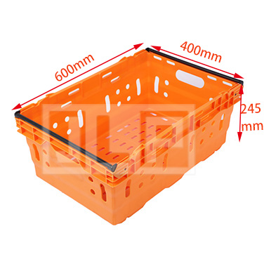 600*400*245嵌套生鮮筐
